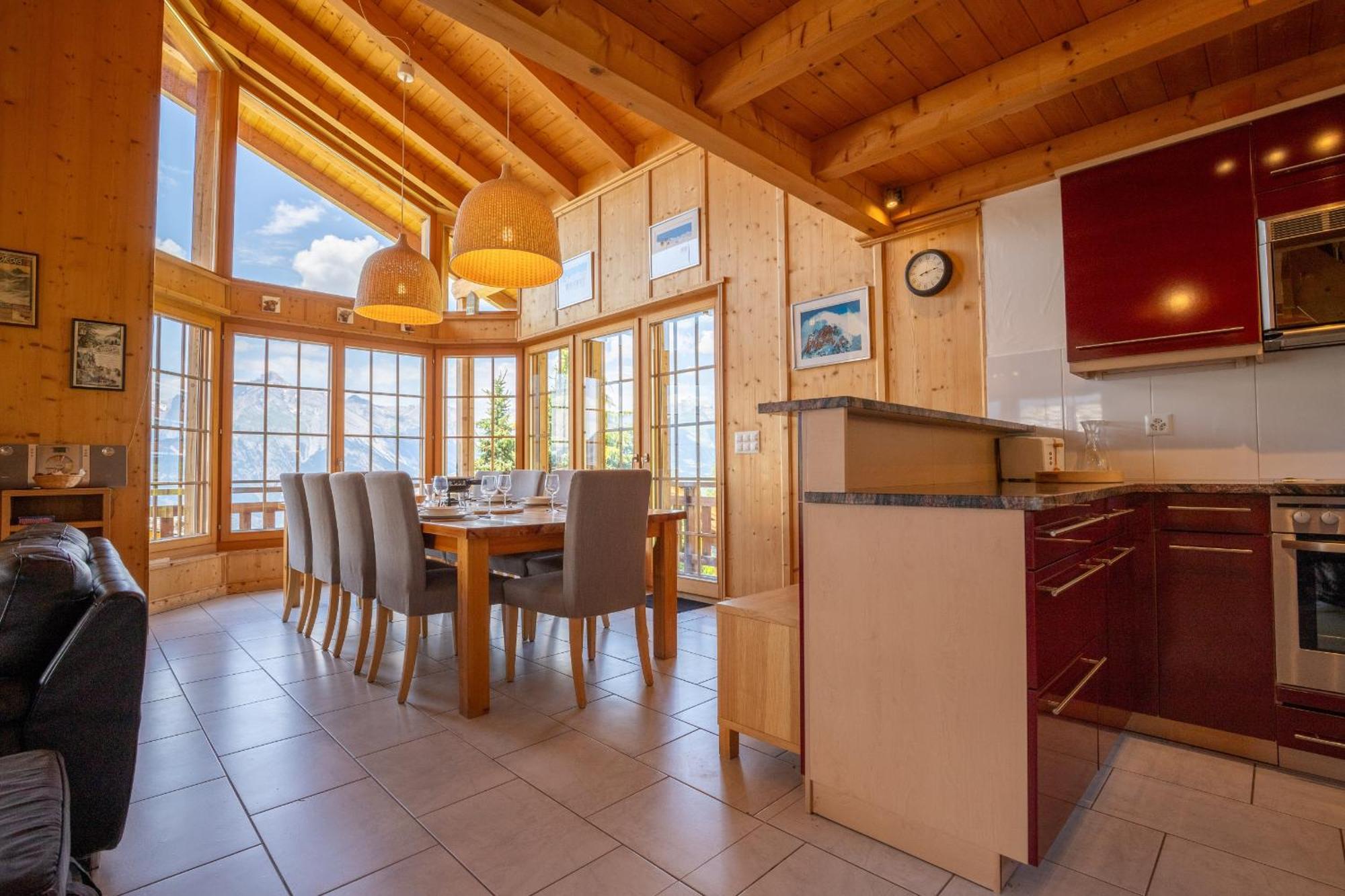Christoph Standing & Calm Chalet 10 Pers By Alpvision Residences Veysonnaz Εξωτερικό φωτογραφία